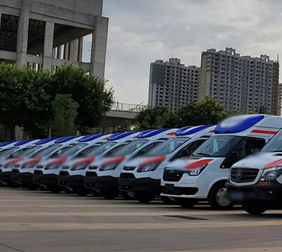 镇原县服务车队展示