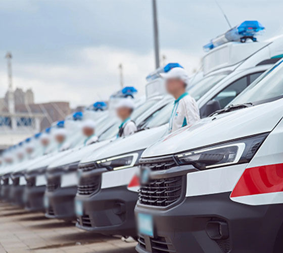 镇原县服务车队展示